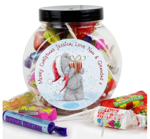 Me To You Christmas Sweet Jar
